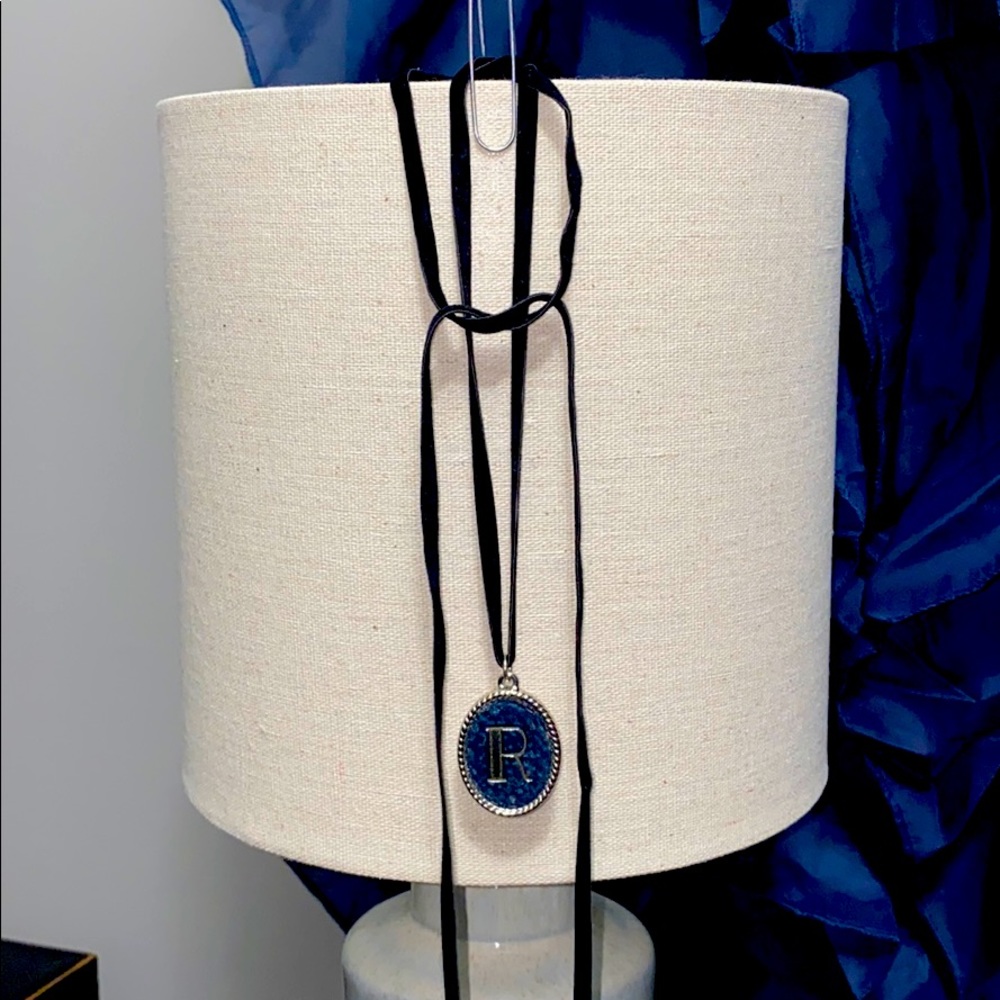 Personalized “R” Necklace